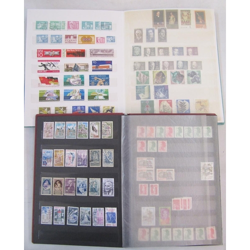 53 - GB & world stamps: Boxed accumulation in 8 albums/stock books plus c50 presentation packs of GB deci... 