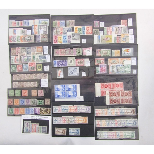 55 - GB & British Empire/Commonwealth stamps: Collector’s duplicates in stock cards/sheet & packets inclu... 