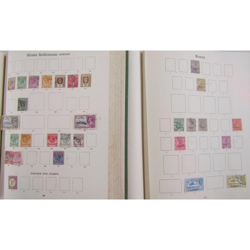 64 - GB, British Empire & world stamps: Two imperial albums, Vol I and Vol II, covering period 1840 to mi... 