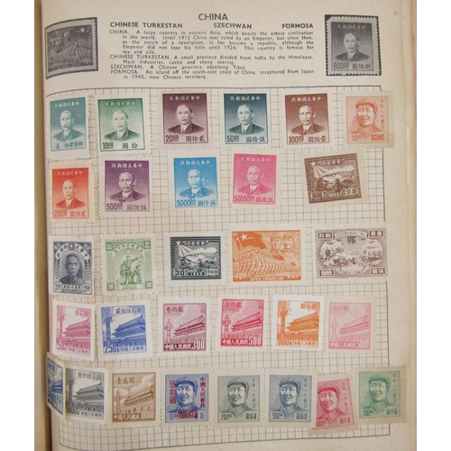 8 - All World Stamps: Green “Pelham” album mainly used definitives and commemoratives mostly from 1930s ... 