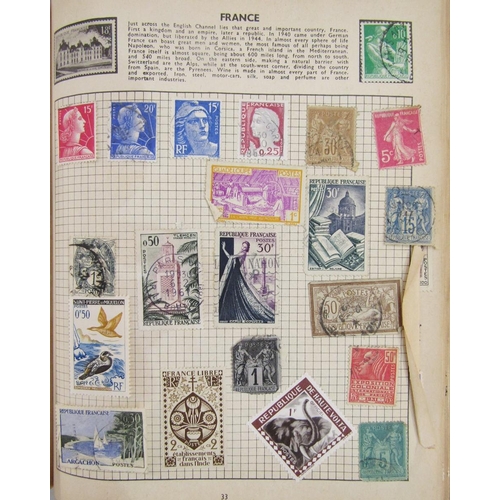 8 - All World Stamps: Green “Pelham” album mainly used definitives and commemoratives mostly from 1930s ... 