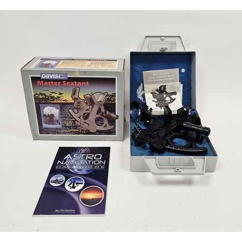 128 - Davis Master Sextant, boxed, model 15