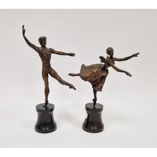 154 - Tom Merrifield (Sculpt)bronze figure,  limited edition Giselle, no.9/25 signed and numbered by the a... 