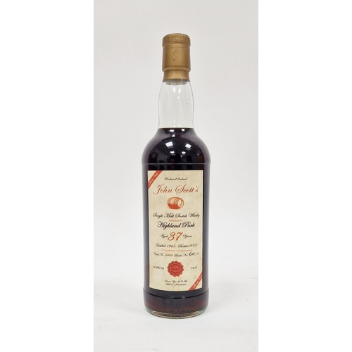 270 - Highland Park 1965 37 year old single malt Scotch whisky, bottled in 2003 by John Scott's, bottle nu... 