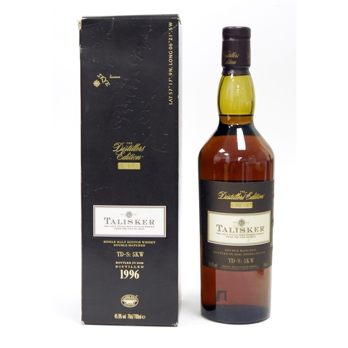 275 - Talisker Distillers Edition 1996 Isle of Skye double matured single malt Whisky, bottled in 2008, ba... 