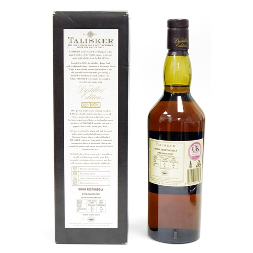 275 - Talisker Distillers Edition 1996 Isle of Skye double matured single malt Whisky, bottled in 2008, ba... 