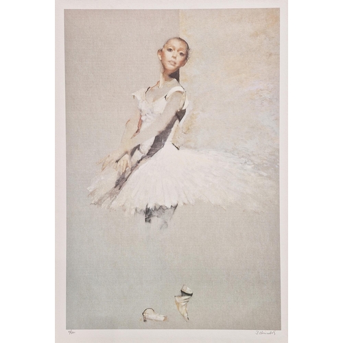 376 - After Robert Heindel (1938-2005) 
 Colour lithograph
 Two limited edition prints of ballet dancers, ... 