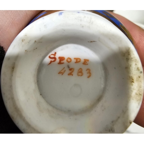 3 - Three late 18th century English porcelain teacups decorated in the famille rose pallette, a composit... 