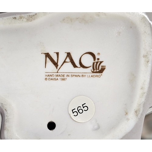 9 - Collection of Goebel figures and animals, a figural table lamp base, 18.5cm high excluding fittings,... 