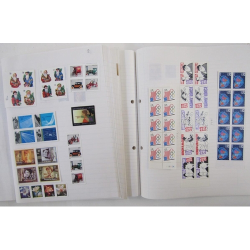 103 - USA stamps: Three books of mint & used from 1851 to 1990s with some earlier issues and much of later... 