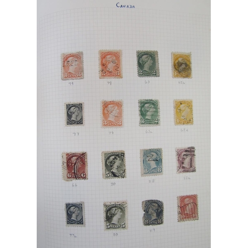 118 - Br Empire/Commonwealth stamps: 3 green loose leaf albums of mainly used definitives and commemorativ... 