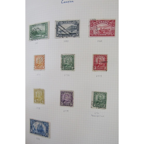 118 - Br Empire/Commonwealth stamps: 3 green loose leaf albums of mainly used definitives and commemorativ... 