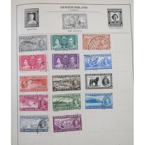 122 - World stamps: Triumph and Strand albums (2), about 580 total pages, many of which well filled - incl... 