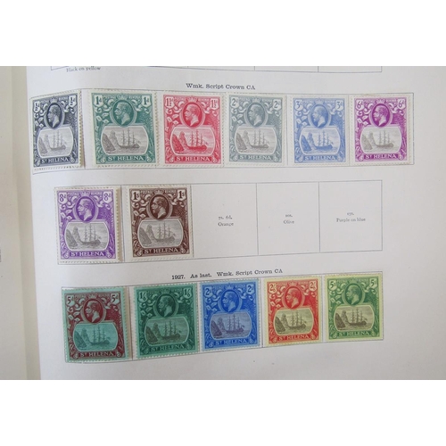 126 - World stamps: Box of 4 SG “Ideal” albums of QV-KGV period issues and carton of loose stamps in envel... 