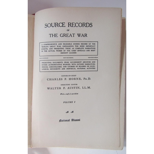 13 - Militaria - WWI - Horne Charles F. and Austin Walter (ed) 