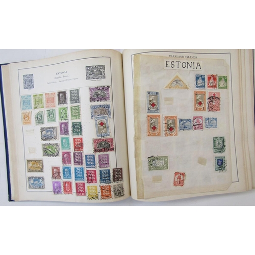 134 - GB & World stamps: Sparsely filled Strand album of mainly used definitives and commemoratives with G... 