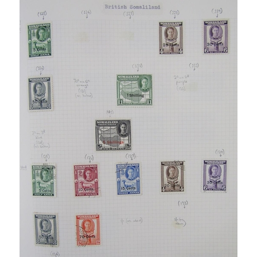 140 - Br Empire/Commonwealth stamps: Mint and used, mostly KGVI-QEII accumulation in black album and 2 sto... 