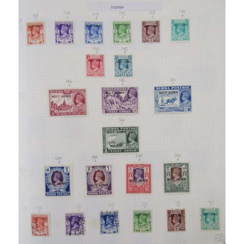 140 - Br Empire/Commonwealth stamps: Mint and used, mostly KGVI-QEII accumulation in black album and 2 sto... 