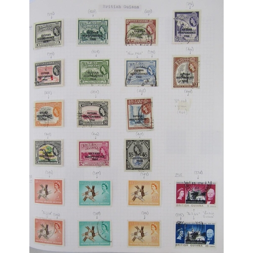 140 - Br Empire/Commonwealth stamps: Mint and used, mostly KGVI-QEII accumulation in black album and 2 sto... 