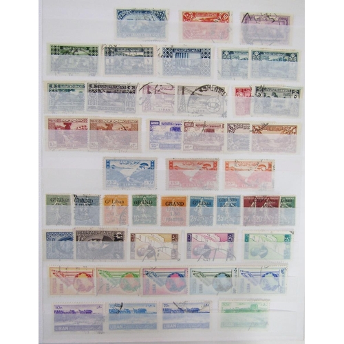 141 - France - Colonial stamps: Mint and used accumulation of various French colonies in large 30 page/60s... 