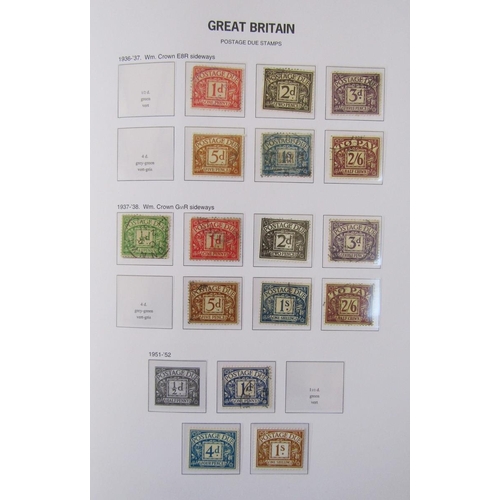 150 - GB stamps: Sleeved SG GB Vol I QV-QEII purposed album of mint and used definitives, commemoratives, ... 