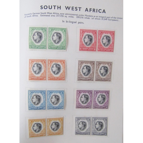 156 - Br Empire stamps: KGVI 1937 Coronation omnibus purposed album of mounted mint issues in sets for eac... 