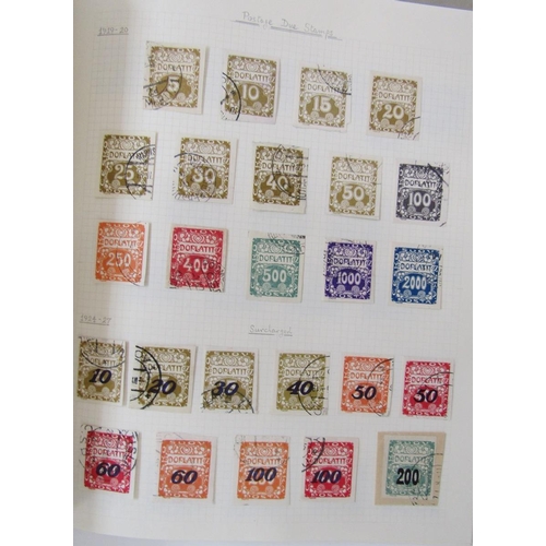 159 - Czechoslovakia stamps: 5 albums, stock sheet and packets of various issues from first one 1918 on. M... 