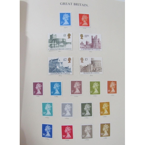 164 - GB & Br Empire stamps: With mint decimal face value of £300+, 4 Windsor albums of QV-QEII both pre-d... 