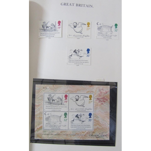 164 - GB & Br Empire stamps: With mint decimal face value of £300+, 4 Windsor albums of QV-QEII both pre-d... 