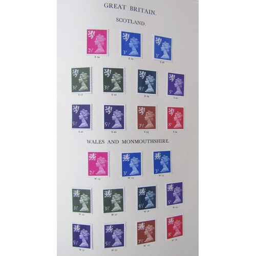 164 - GB & Br Empire stamps: With mint decimal face value of £300+, 4 Windsor albums of QV-QEII both pre-d... 