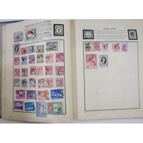 170 - GB, Br Empire and rest of World stamps: Large box containing large lever arch folder of QV-QEII and ... 