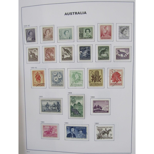 177 - Australia stamps: Bespoke Davo album of mint and used 1913-1990s issues including postage due and An... 