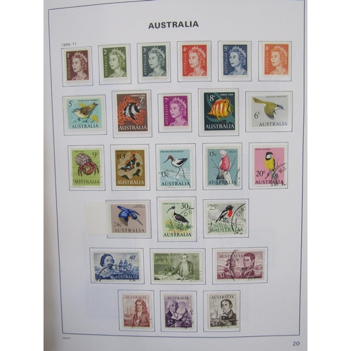 177 - Australia stamps: Bespoke Davo album of mint and used 1913-1990s issues including postage due and An... 