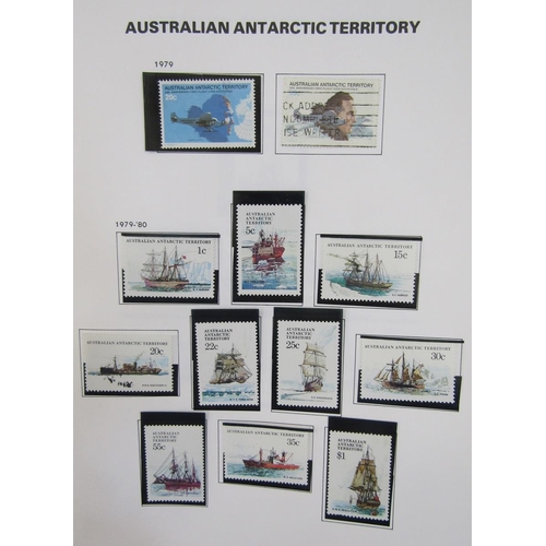 177 - Australia stamps: Bespoke Davo album of mint and used 1913-1990s issues including postage due and An... 