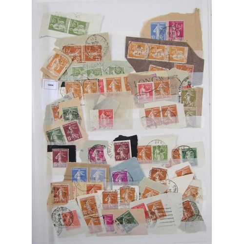 184 - Stamps of France: Five large stockbooks of used “Sower” and other definitives plus commemoratives/ot... 