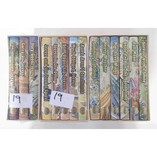 19 - Folio Society - Wodehouse, P.G. -  in five sets, two sets still sealed