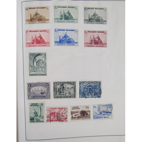 194 - GB & World stamps: With QEII decimal face value £60+ in white crate containing 4 albums (1 empty), 3... 