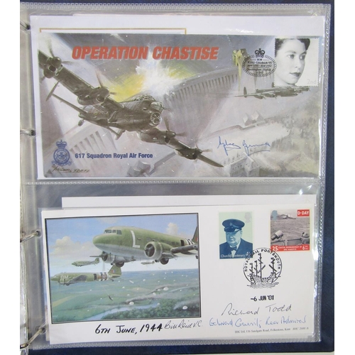 201 - GB & Br Commonwealth: KGV & QEII Royal post (2) and signed covers/cards (26) of notable people inclu... 