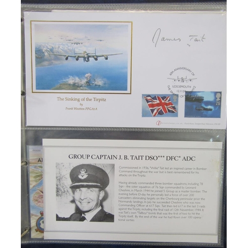 201 - GB & Br Commonwealth: KGV & QEII Royal post (2) and signed covers/cards (26) of notable people inclu... 