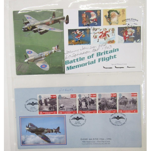 201 - GB & Br Commonwealth: KGV & QEII Royal post (2) and signed covers/cards (26) of notable people inclu... 