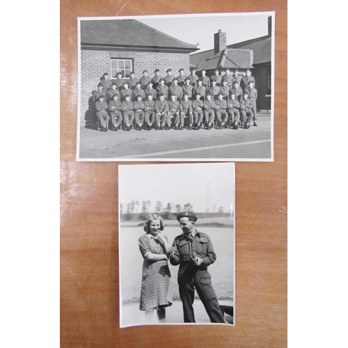 224 - Postcard album dating to 1910 - 1930, topographical, naval and military interest, early airship post... 