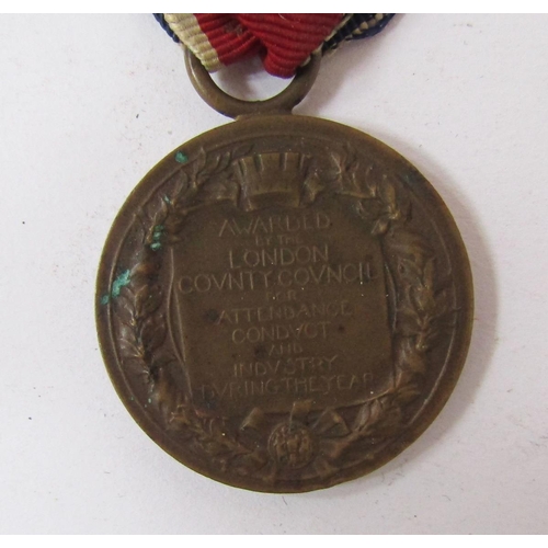 232 - WWI War and Victory Medals named to '3703.GNR.J.C.BADHAM.R.A.', WWII War Medal, National Service Med... 