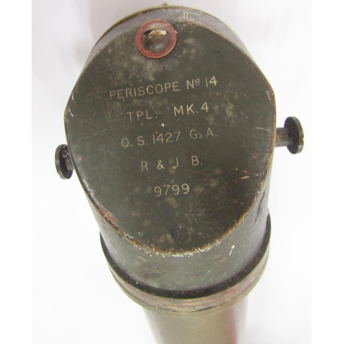 233 - WWII trench periscope No 14, TPL mark 4, 051427, R and JB.