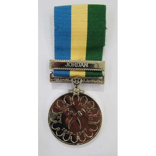 244 - Elizabeth II General Service Medal with canal zone clasp named to AC2.G.S.Gregory (2555987) RAF