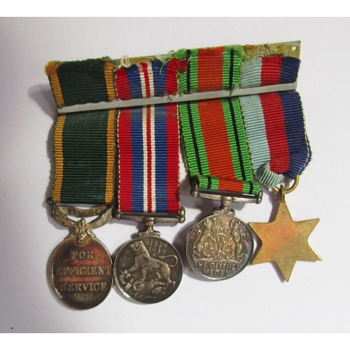 249 - WWII Territorial Medal for Efficient Service named to 