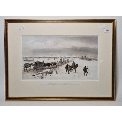 257 - After William Simpson (1823-1899)
 Chromolithograph
 Eleven lithographs of scenes from the Crimean w... 