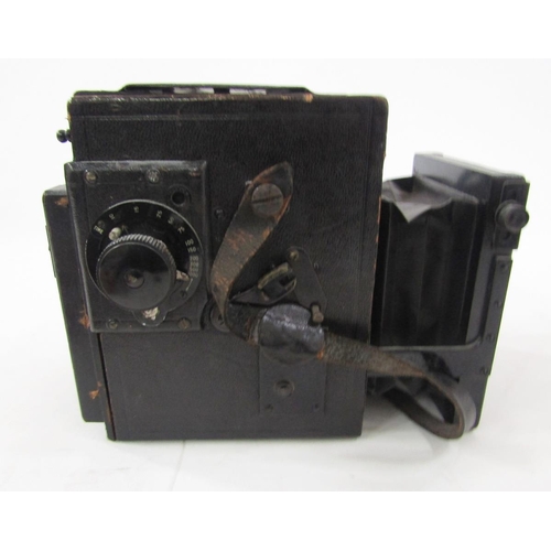 264 - Early 20th century Thornton Packard special Ruby flex plate camera, with Taylor Hobson Cooke anastig... 