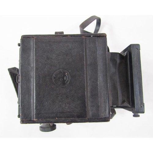 264 - Early 20th century Thornton Packard special Ruby flex plate camera, with Taylor Hobson Cooke anastig... 