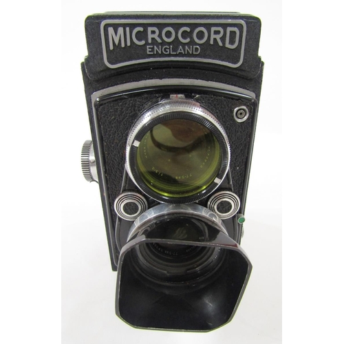 267 - M.P.P Microcord II TLR camera, with Ross London 7.75 mm lens