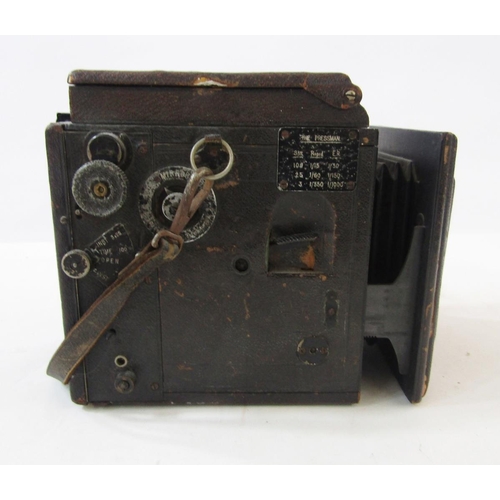 274 - Butcher Popular Pressman camera, makers marks and reference numbers rubbed